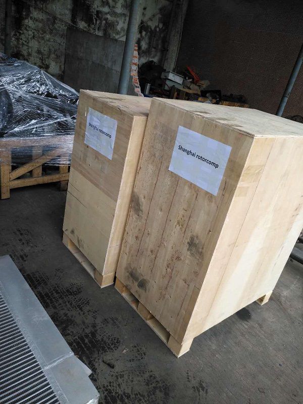 Shipping two small 30 screw compressors 1